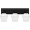 Quoizel Nielson Bath 3 Lights Matte Black NIE8621MBK - alternate 5